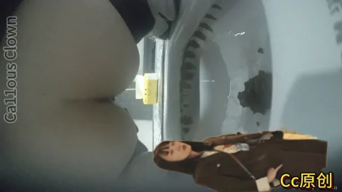 Several attractive office ladies urinating