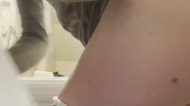 letsplay329 – Messy Shit Running Down My Legs in White Thong