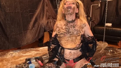 SlutOrgasma – Extreme disgusting shit & puke-swallowing pig