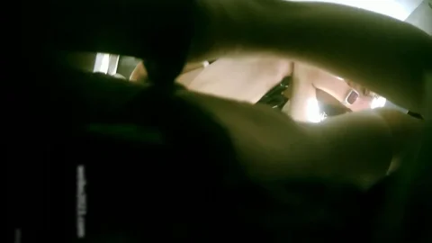 Hostess Peeing with Her Friend