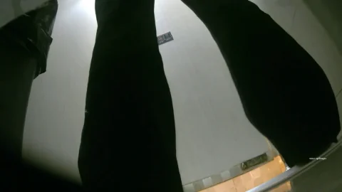 Accidentally Wet Her Shoes