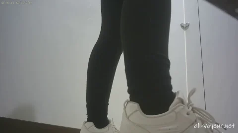 Sneak shot of women s restroom in shopping mall 26