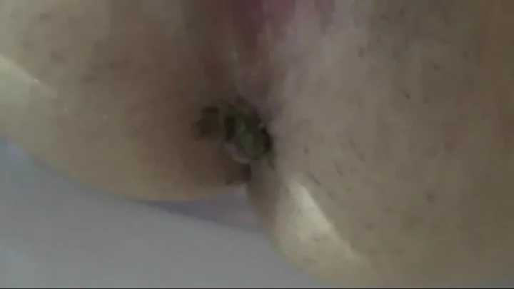 Blonde with tattoos exposes pussy in bathroom POV shot