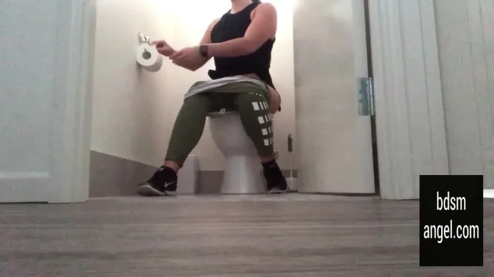 Busting to Go to the Toilet after Gym