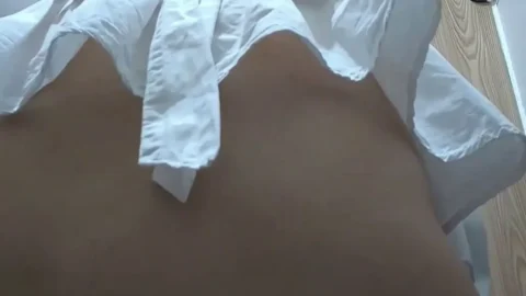 East Asian Couple Bathroom Exposure