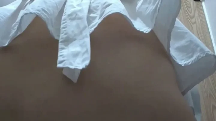 East Asian Couple Bathroom Exposure