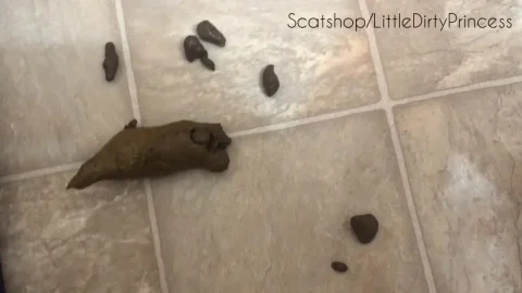 LittleDirtyPrincess – Urgent Shit Plops on Floor