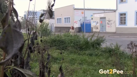 Public Streams – brunette outdoor blowjob and public sex