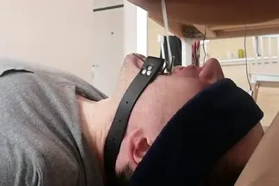 POV Blowjob by Brunette with Nipple Piercings and Tattoo