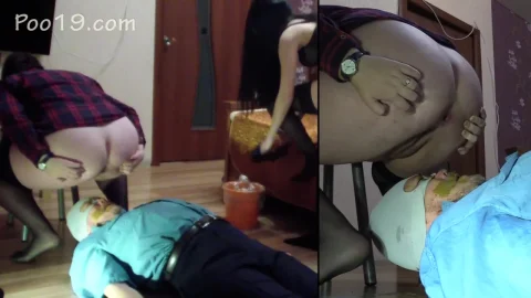MilanaSmelly – Facesitting is a training for toilet slave
