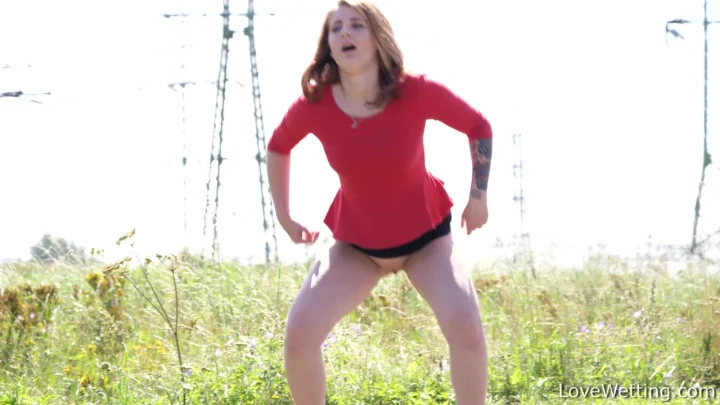 Bonus with Marika – Outdoor Panty Scene and Spreading Legs