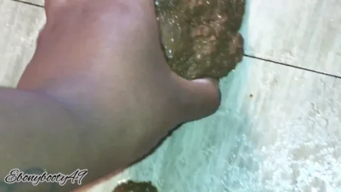 Ebonybooty49 – Lactose shit again no mask