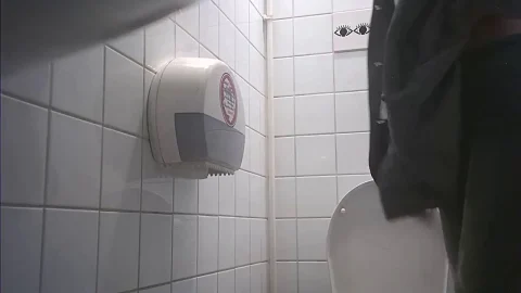 Student Restroom 87: Brunette Shit & Wipe