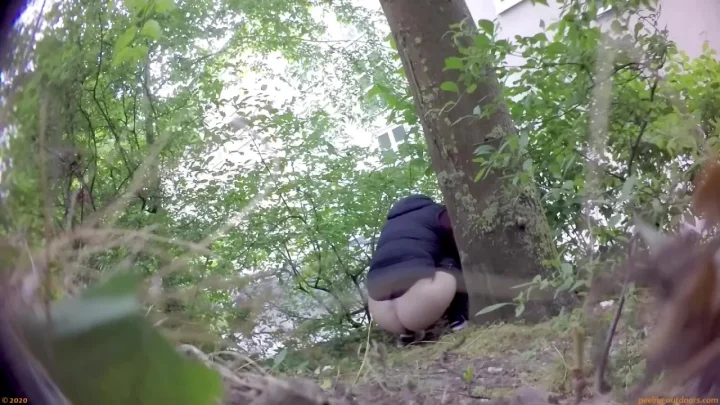 Blonde & Dark Hair Teens: Urinating & Outdoor Sex
