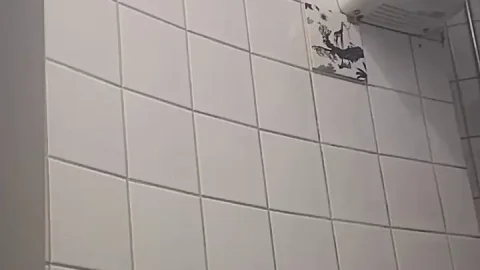 Student restroom 110: Blonde teen bathroom tease