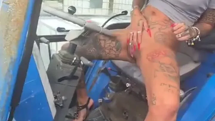 Found Abandoned Tractor to Piss On