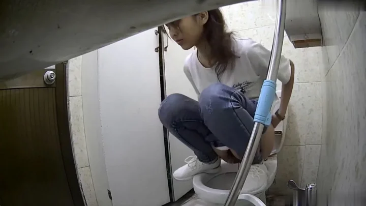 Under Female Restroom Sink in College