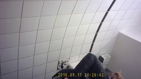 Student Restroom 95 – Brunette Gets Eaten & Fucked
