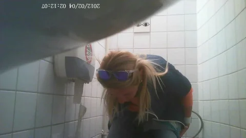 Student Restroom 105: Asian Teen Fucked Doggy Style In Bathroom