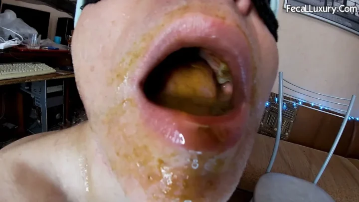 MIS FECALLUXURY PART 2: Woman Defecates On Man’s Face